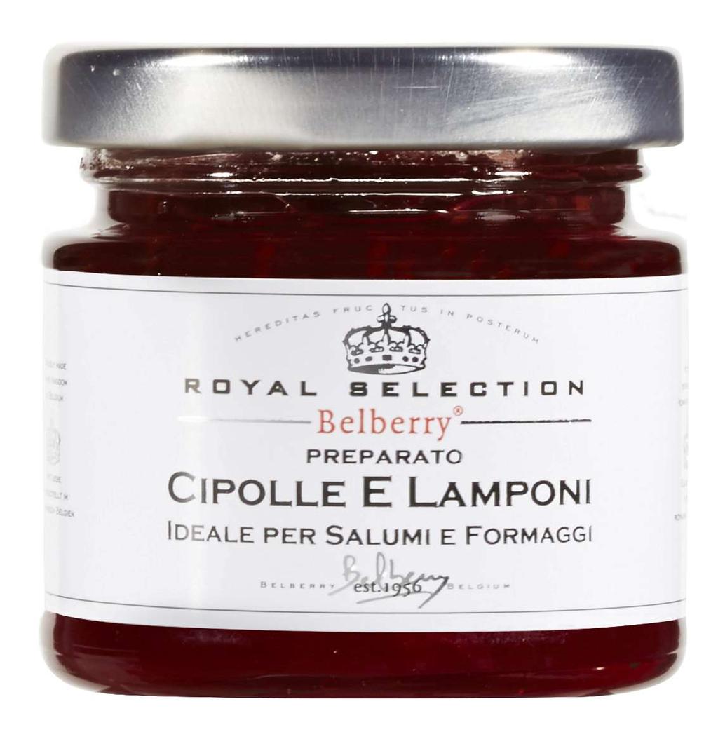 Nero gr.130 Confit Cipolle e Lamponi gr.