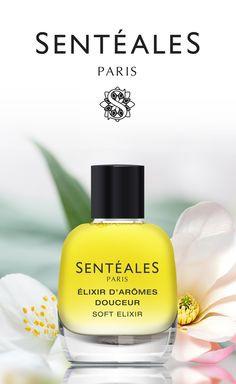 55,00 Elixir d'aromes douceur (15 ml) La sinergia tra lavanda e magnolia addolciscono alla pelle, la combinazione tra calendula, lamponi e centella asiatica calmano immediatamente e attenuano a