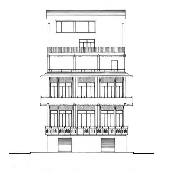 commissionarla all architetto Rovigo nel 1956.