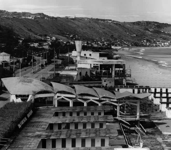 Il rimanente sistema del lido è composto dalla ripetizione seriale delle cabine stabili e delle cabine soggiorno.