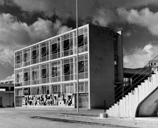 Messina. Cittadella fieristica, padiglione 1/A (ex Irrera a mare), (V. Pantano, 1953). La cittadella fieristica.