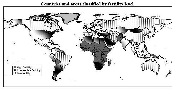 Principali indicatori demografici (2005-2010) m 0 P< 15 P>64 TFT R R 0 (000) e o (mf) (%) (%) Africa orientale 5,1 2,5 2,0 75 54,4 43,3 3,1 Africa centrale 5,7 2,8 2,0 110 48,5 44,8 2,9 Africa