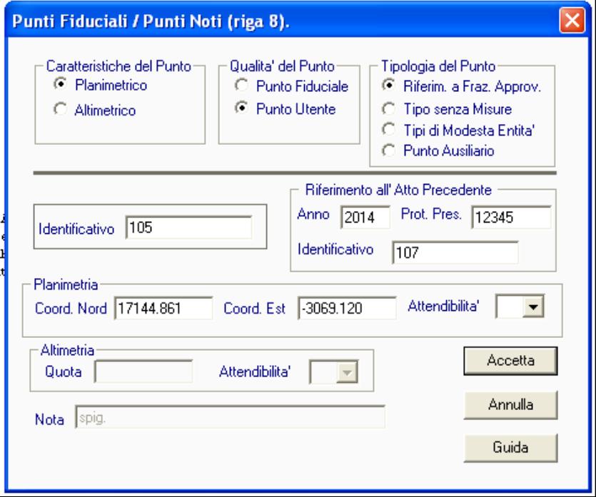 6. Casi particolari di compilazione della Riga di tipo 8.