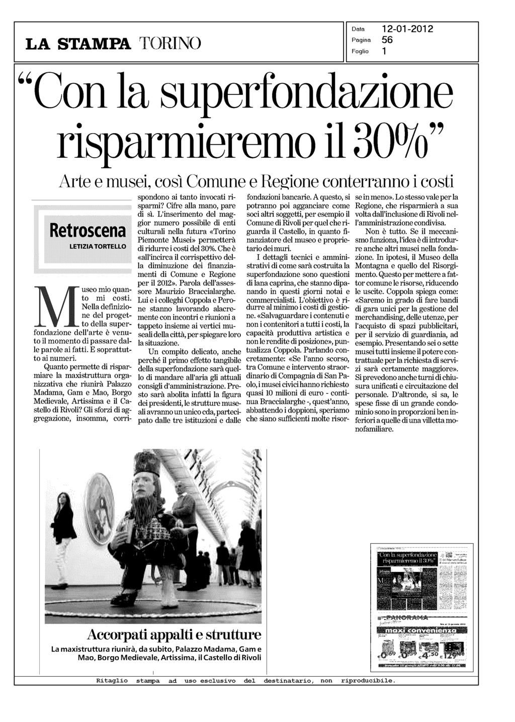 La Stampa - Torino Data: