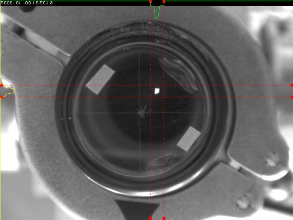 La camera di scattering 83 canale il programma ha fornito anche i valori iniziali da impostare per l utilizzo dei sistemi di focheggiamento dell acceleratore, il doppietto e il tripletto