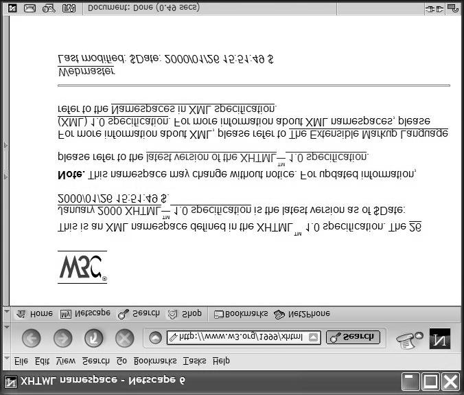 XHTML >> Introduzione >> Sommario Riassumendo Storia di HTML Principali Problemi Tecnologici Standard rilevanti XHTML 1.