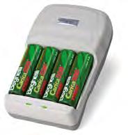 sing/minimo/mult prezzo 8856P Caricabatterie da due + 2 batterie AA 2100 mah - 1,2 V (batterie) AA (batterie) 1/4/4 78,85 8857P Caricabatterie da quattro + 4 batterie AA 2100 mah - 1,2 V (batterie)