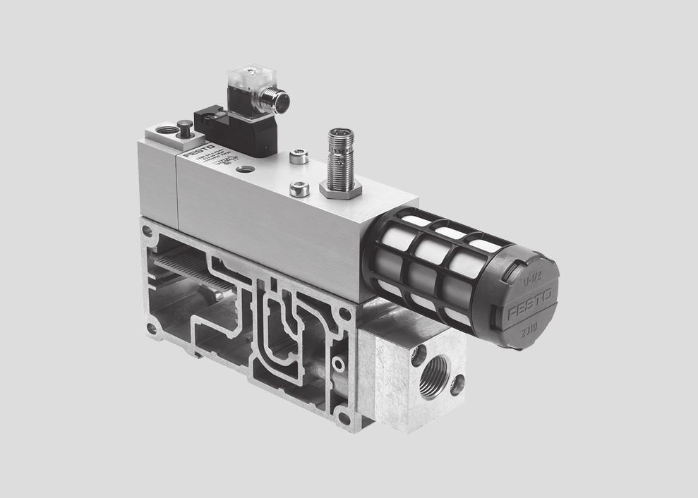 -V- Novità Unità di valvole Tipo 45 VTSA-F Foglio dati Valvola di inserimento progressivo Funzione -M- Portata Alimentazione: Scarico: 3000 l/min 3300 l/min -Q- Intervallo di temperatura 5.