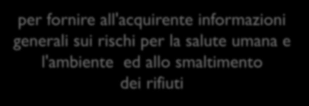 Prescrizioni per la vendita dei P.F.