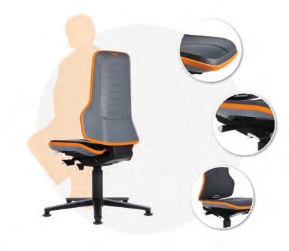 Ideale per chi vuole avere una sedia moderna e a bassi costi di mantenimento.