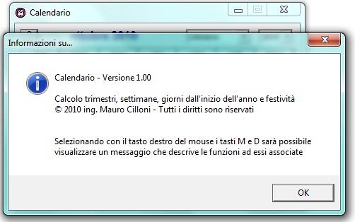 2.3 Il tasto D Cliccando sul tasto D (anche in combinazione con il tasto Shift) è possibile calcolare il numero di giorni tra due date. Per utilizzare questa funzione procedere nel modo seguente: 1.