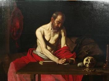 Vis-Ir scanner Anonimo, da Caravaggio San