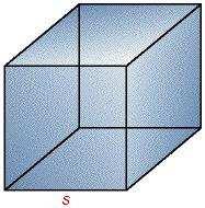 x l x 6 volume del cubo V = l 3 (l x l x l) l = V (radice cubica del volume)