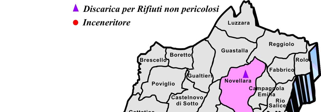 7. LO SMALTIMENTO E IL RECUPERO I rifiuti urbani indifferenziati sono smaltiti in provincia di Reggio