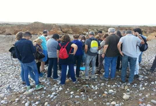 Poi la via del ritorno, percorrendo un breve tratto di litorale da cui,