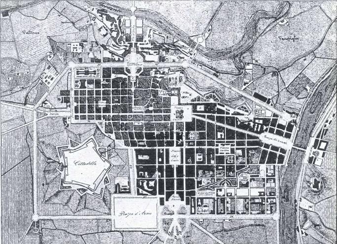 L'Ottocento Torino Le città si ampliano, anche a causa della rivoluzione industriale che porta molti nuovi abitanti,