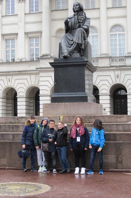 Siamo andati in Polonia per il progetto Erasmus riguardante la matematica.