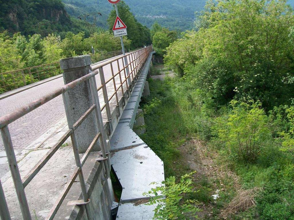 Esempio di ancoraggio di tipo scatolare Laddove invece, la dinamica geomorfologica, non permetta lo