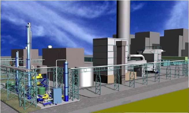 Enel CCS1 Progetto dimostrativo di cattura post-combustione e stoccaggio della CO 2 Uso riservato aziendale Obiettivo Dimostrazione industriale, presso una centrale a carbone Enel, della tecnologia