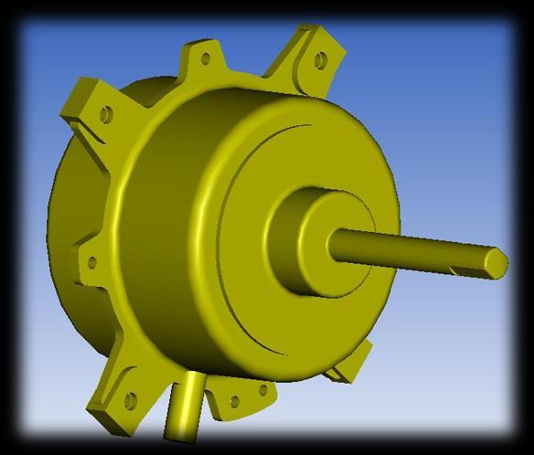 Motore ventilatore brushless DC La possibilità di regolare in