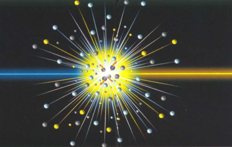 Creazione di Materia e Antimateria Lo stesso grafico che descrive la radiazione di un fotone può essere utilizzato per