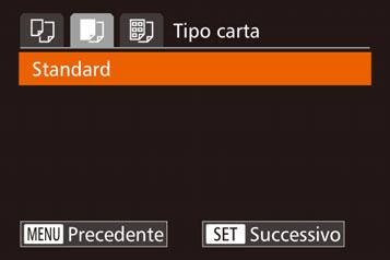 z Per ruotare la cornice, premere il pulsante <l>. z Al termine, premere il pulsante <m>. 3 Stampare l immagine. la ghiera <7> per scegliere un opzione, quindi premere il pulsante <m>.