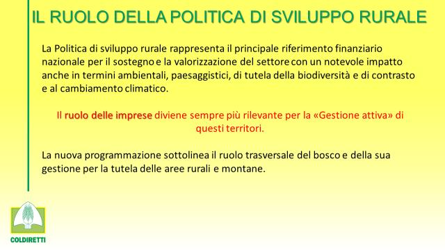 Spunti per l intervento in occasione della Conferenza regionale dell agricoltura e dello sviluppo rurale.