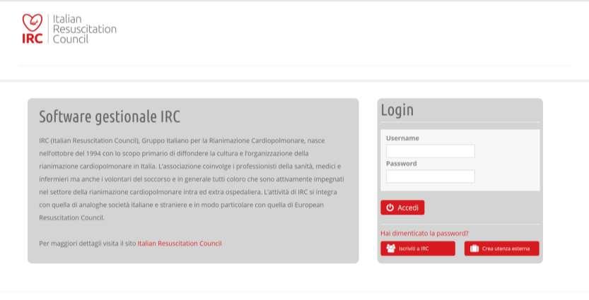 Il Database IRC è dotato della certificazione SSL. Per poter usufruire della maggiore sicurezza della connessione, accedere al database utilizzando: https://db.ircouncil.