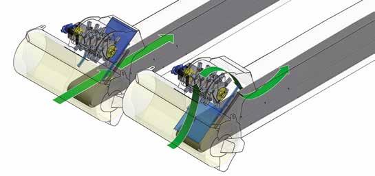 Design innovativo e ingegnerizzato da Sgariboldi per la massima efficacia.