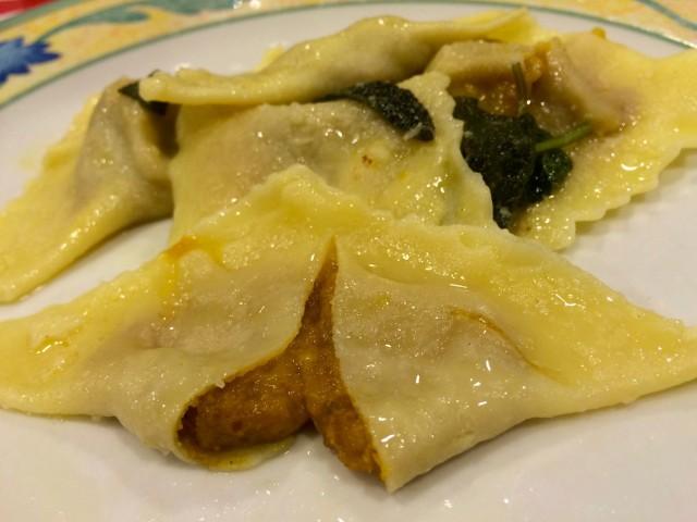 Tortelli con