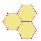 Possiamo però considerare 4 triangoli equilateri
