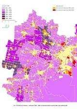 7% Distribuzione percentuale della superficie territoriale Distribuzione percentuale della