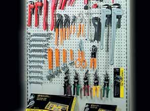 2 idraulica hydraulics Espositore 132 utensili - IDRAULICA 0014 Display stand 132 tools - HYDRAULICS Contenuto - content: 0502.054 Nr. 2 0774.032 Nr.
