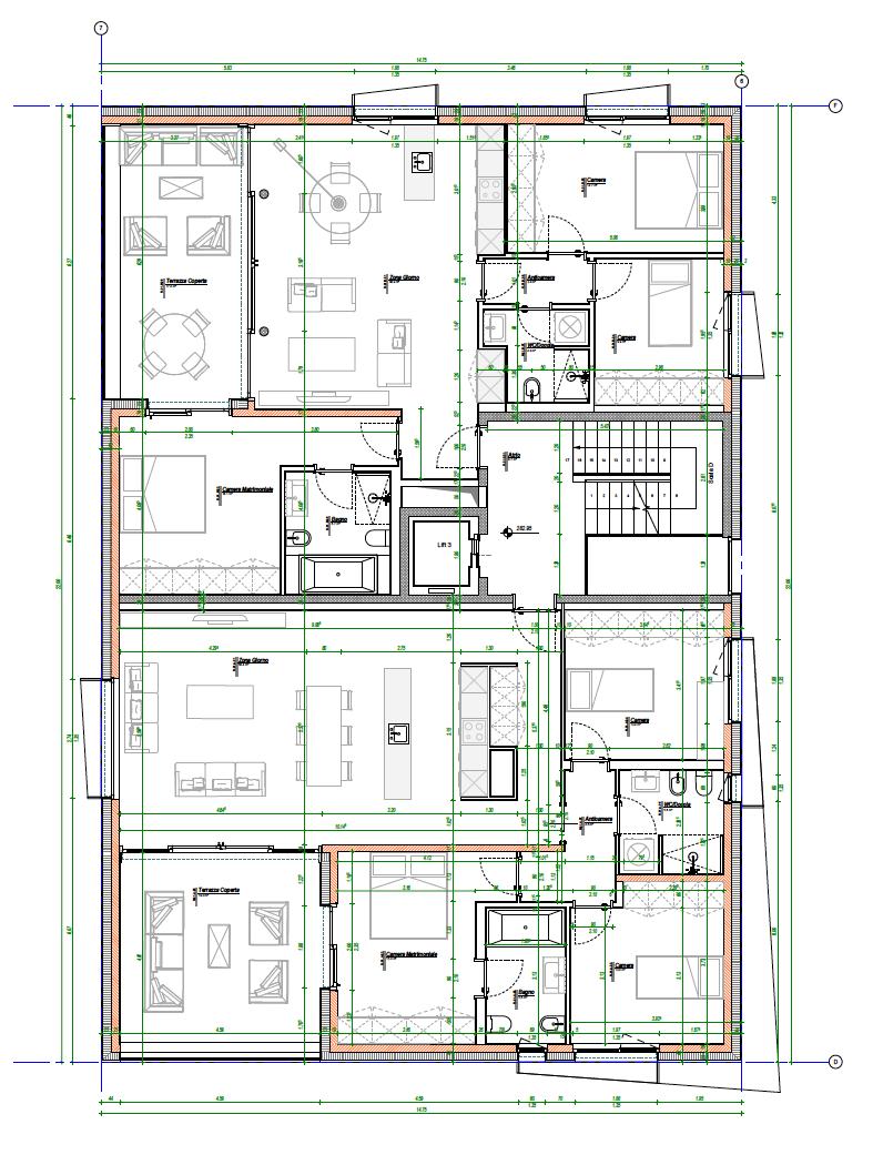 RESIDENZA GLICINE (1 PIANO - APPARTAMENTI N 3