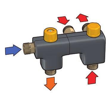 Schema applicativo kit SOLRINCL-T serie 262 3 KIT TERMOSTTICO DI COLLEGMENTO SOLRE-CLDI 262 depl.