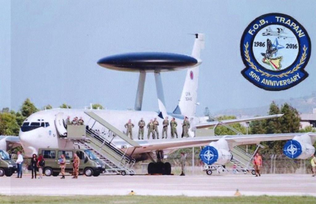 CAP. II CONTRIBUTO DELLE VARIE FORZE ARMATE AEREI AWACS BASE NATO BIRGI Awacs Airbone Warning and Control Sistem (Sistema radar aviotrasportat o) per la