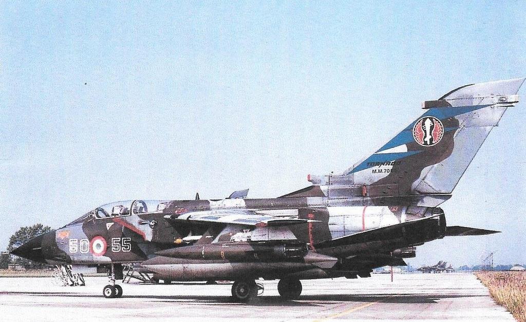 CAP. III BASI E COMANDI SOSTEGNO OPERAZIONI 50 STORMO AEREO PIACENZA TORNADO I.D.S. 50 STORMO AEREO PIACENZA 21.