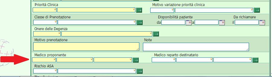 Modulo Liste d Attesa ADT Nel secondo caso, 8. lo specialista ospedaliero compilerà IN OGNI SUA PARTE, il Modulo Unico di cui alla Circolare Direzione Sanitaria prot.