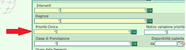 B. PRENOTAZIONE: ATTRIBUZIONE DELLE PRIORITA DI LISTA D ATTESA PER RICOVERI PROGRAMMATI Lo specialista di cui al punto A.