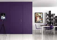 flush with the wall paneling², 180 opening with