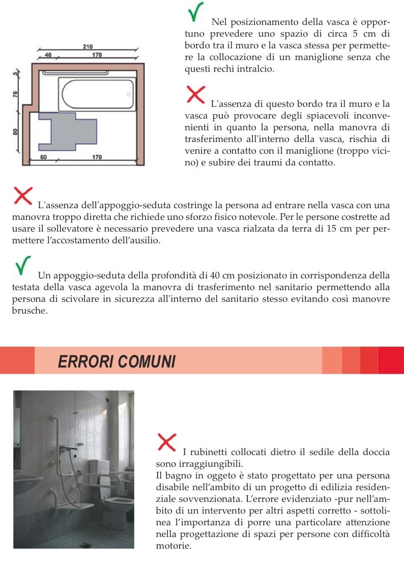 BAGNI RESIDENZA PROGETTARE PER TUTTI Corso di Formazione