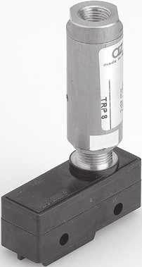 trasduttore pneumo-elettrico pressure switches Permette di trasformare un segnale pneumatico in un segnale elettrico.