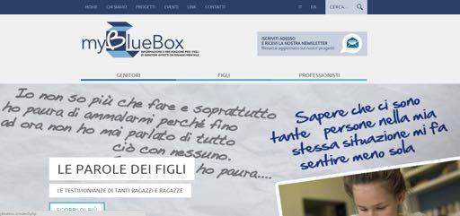 TITOLO La scatola PRESENTAZIONE blu: un portale