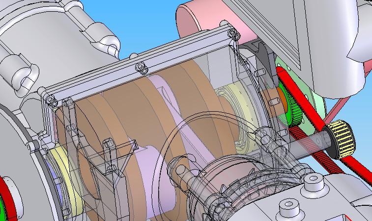 PROBLEMI, SVILUPPI E SOLUZIONI PRECEDENTE: Carter separati parallelamente all albero