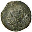 MONETE GRECHE MAGNA GRECIA E SICILIA APULIA 1 2 1 THEATE (225-200 a.c.