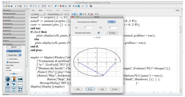 assistita fornita dal Maplet Builder.