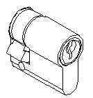 Catenaccio Zama/acciaio inox 0 Pz 7.19 S143.710 Nasello per terza chiusura Zama 100 Pz 1.07 Sa147.