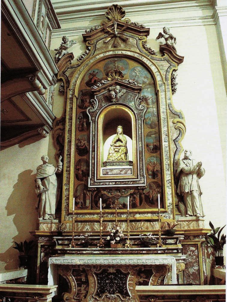 Altare della Beata Vergine del Rosario, secolo