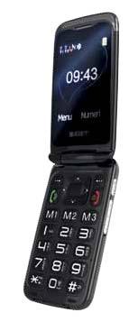 telefoni CEllUlARI lumina + Cellulare GSM Dual band & Dual SIM Doppio display, tasti e caratteri GRANDI AMPlIFICAtO 123 SOS MEM 3 Amplifica Parla base ampio display interno 2.
