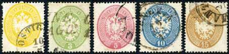 80 Serie cpl. di francobolli della IV emissione usati (nn.